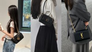 elegant crossbody bag with chain strap