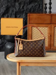 best replica designer bags leather stitching details