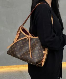 luxury outfit with best replica designer bags [lv carryall]