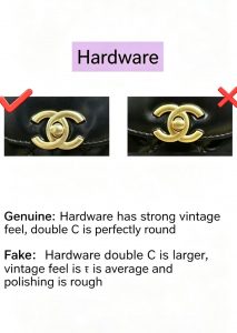 premium handbag hardware details