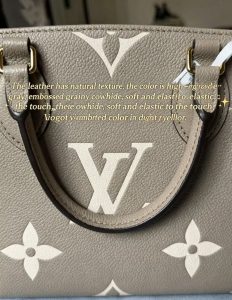 real vs fake designer bags leather comparison