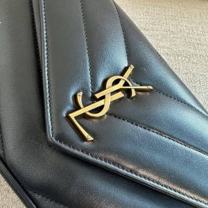 ysl loulou polished gold hardware detail