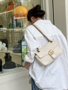 gucci marmont crossbody bag outfit inspiration