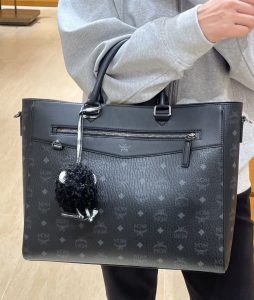 Unisex minimalist work tote bag